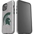 Michigan State University Grey Spartans Logo iPhone 15 Impact Case
